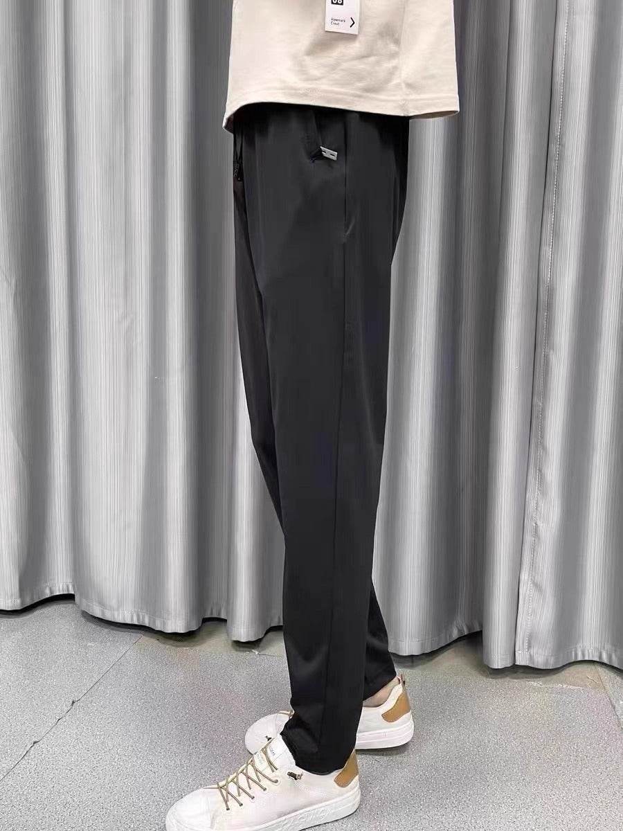 Soft Ice Silk Casual Pants - Montero Milan