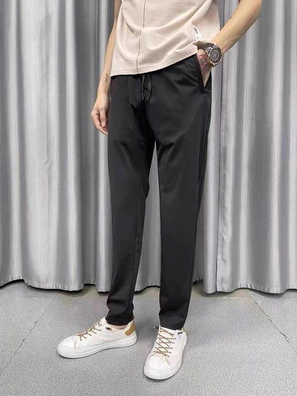 Soft Ice Silk Casual Pants - Montero Milan