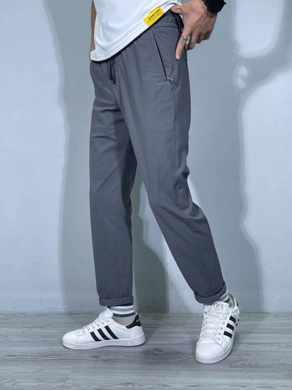 Soft Ice Silk Casual Pants - Montero Milan