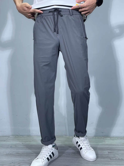 Soft Ice Silk Casual Pants - Montero Milan